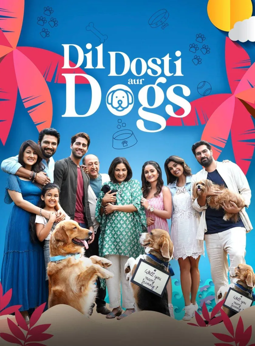 Dil Dosti Aur Dogs (2025) Bollywood Hindi Movie HD ESub poster