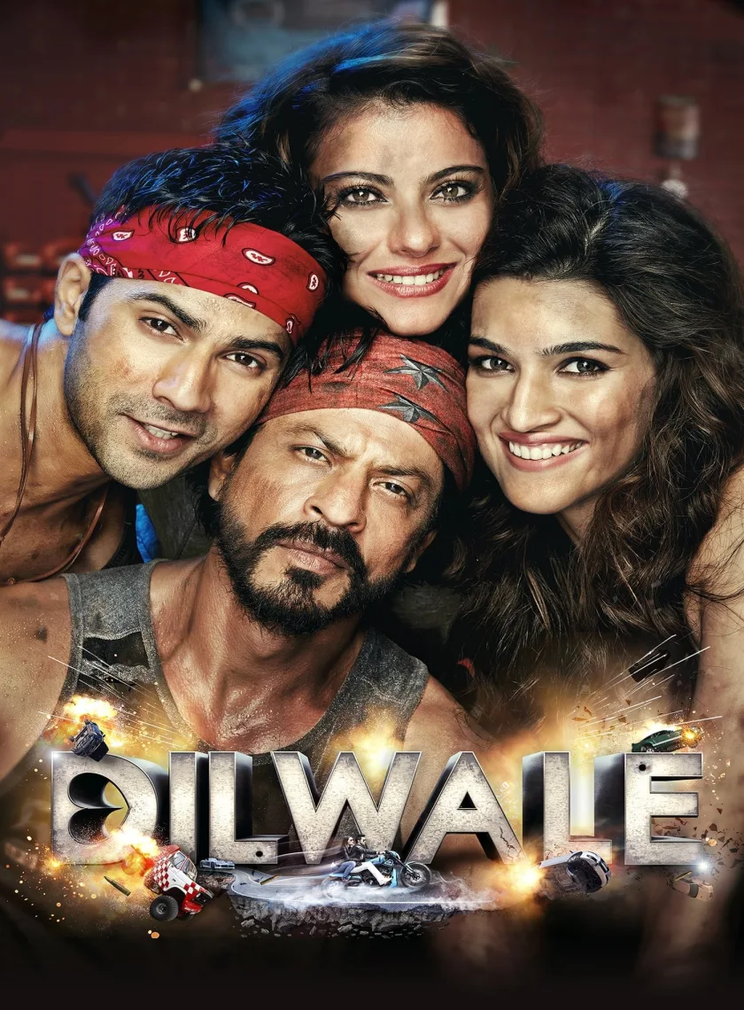 Dilwale (2015) Bollywood Hindi Movie BluRay HD ESub poster
