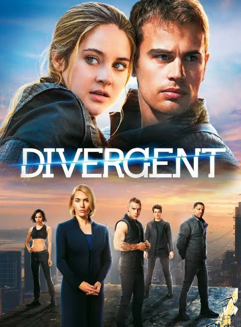 Divergent (2014) {Hindi + English} Dual Audio Movie BluRay HD ESub poster