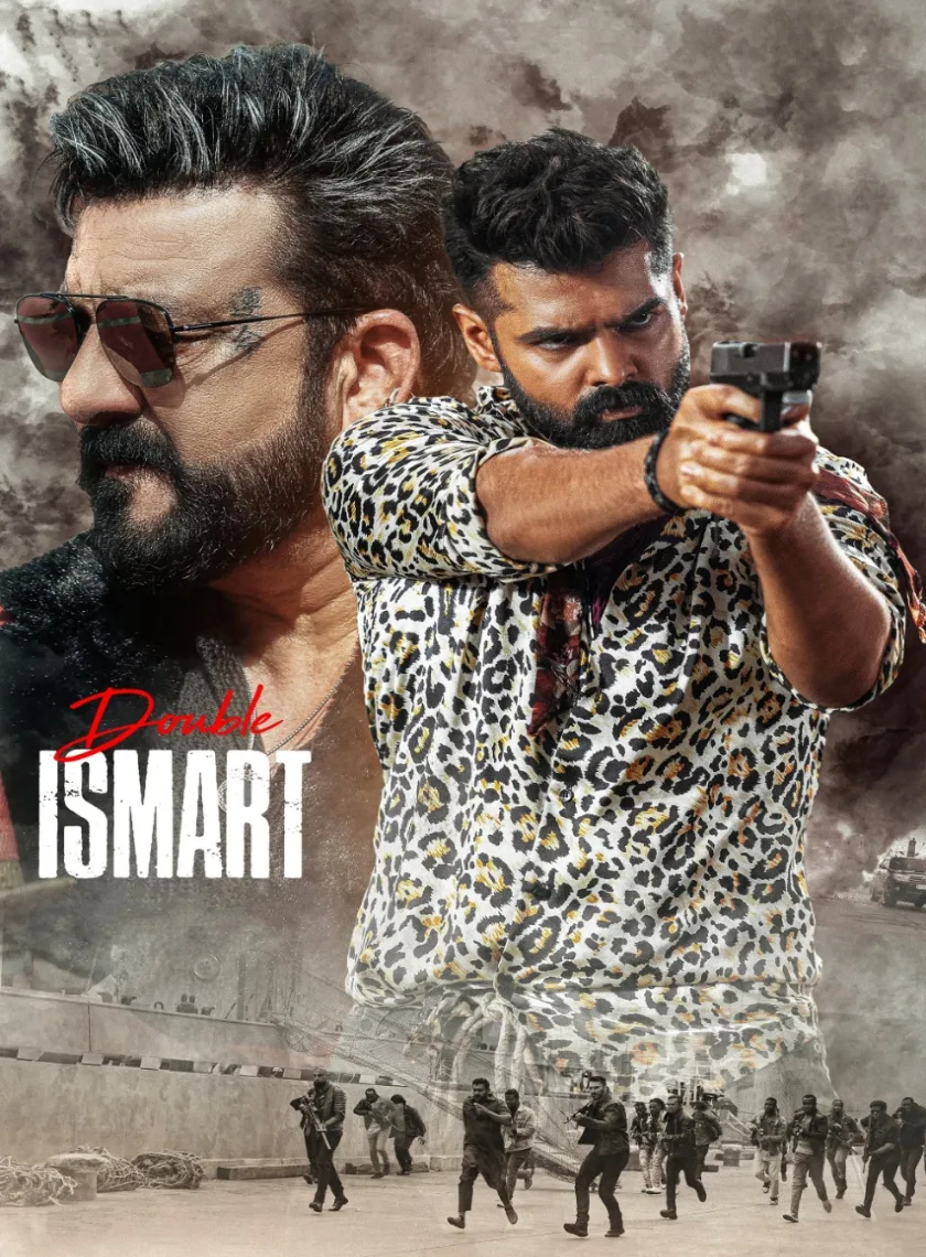 Double iSmart (2024) (Hindi + Telugu) Dual Audio South UnCut Movie HD ESub poster