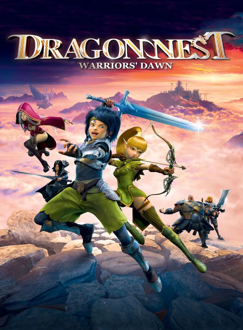 Dragon Nest - Warriors Dawn (2014) (Hindi + English) Dual Audio Animated Movie BluRay HD ESub poster