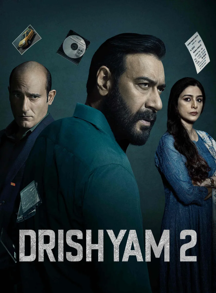 Drishyam 2 (2022) Bollywood Hindi Movie HD ESub poster