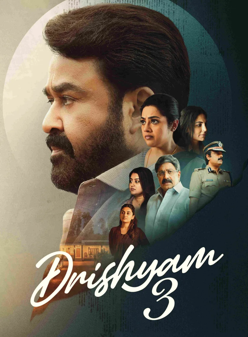 Drishyam 3 (2026) (Hindi HQ + Malayalam) Dual Audio UnCut South Movie HD ESub poster