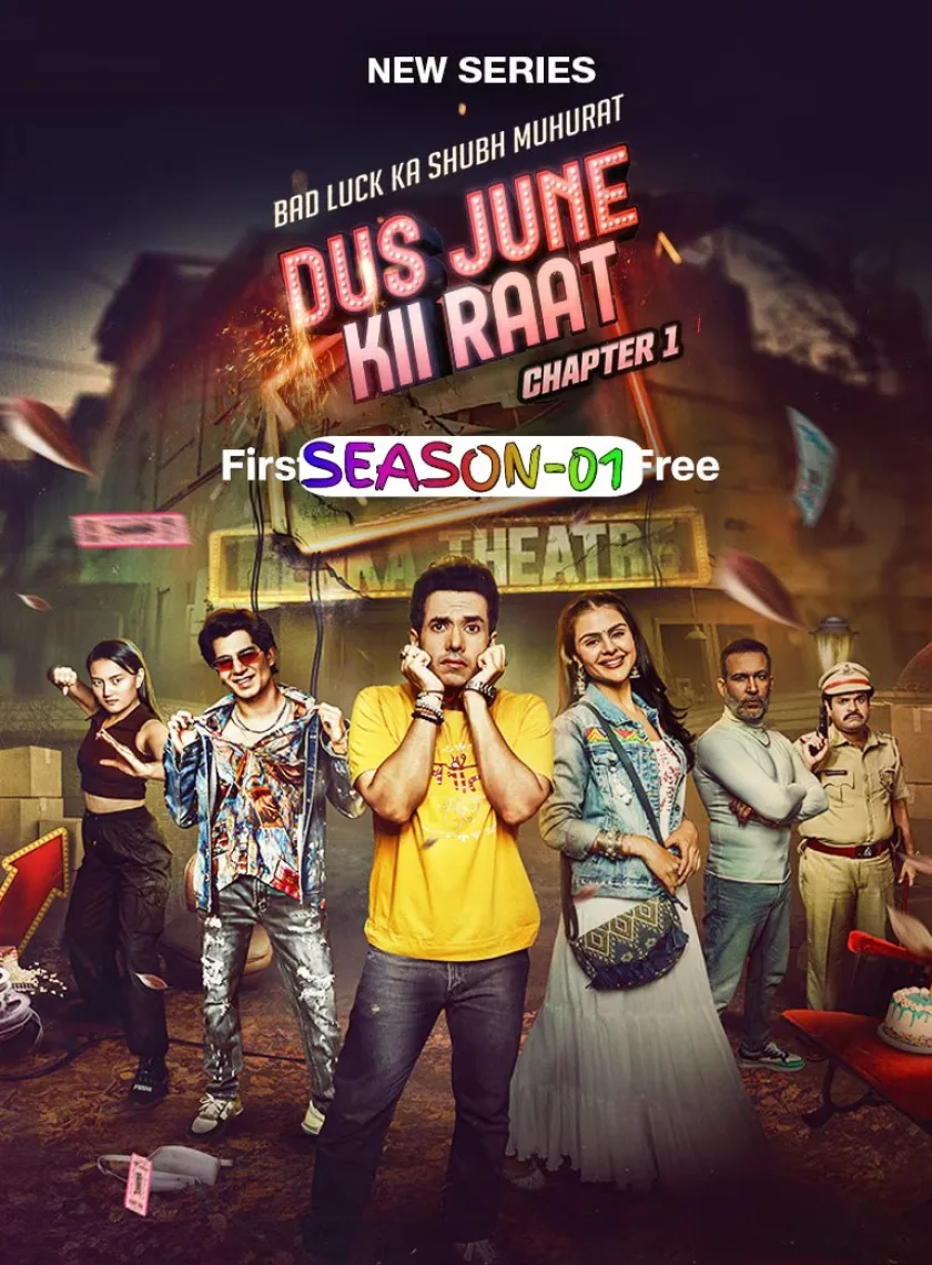 Dus June Ki Raat S01 (2024) Hindi Completed Web Series HEVC ESub poster