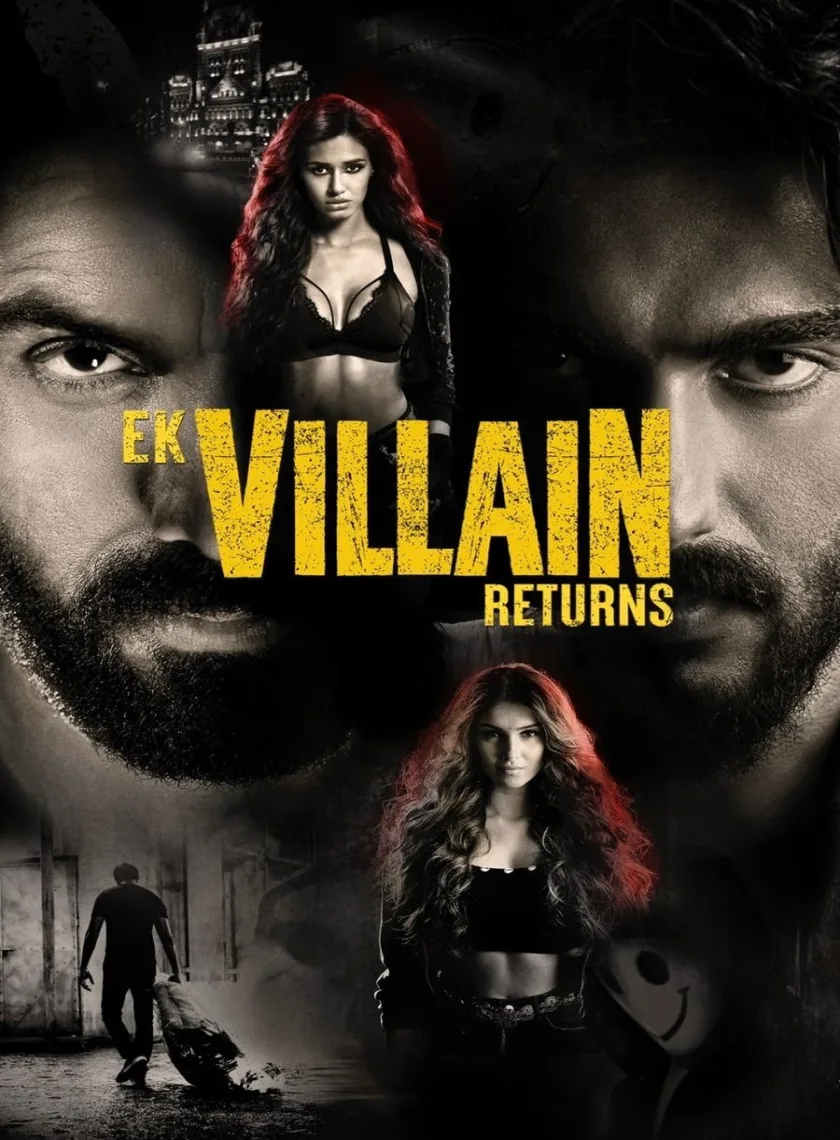 Ek Villain Returns (2022) Bollywood Hindi Movie HD ESub poster