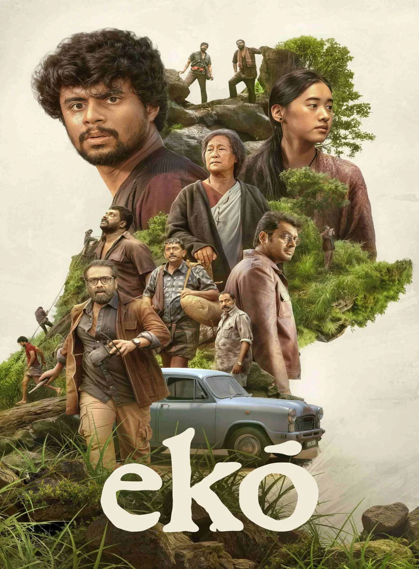 Eko (2025) (Hindi + Malayalam) Dual Audio UnCut South Movie HD ESub poster