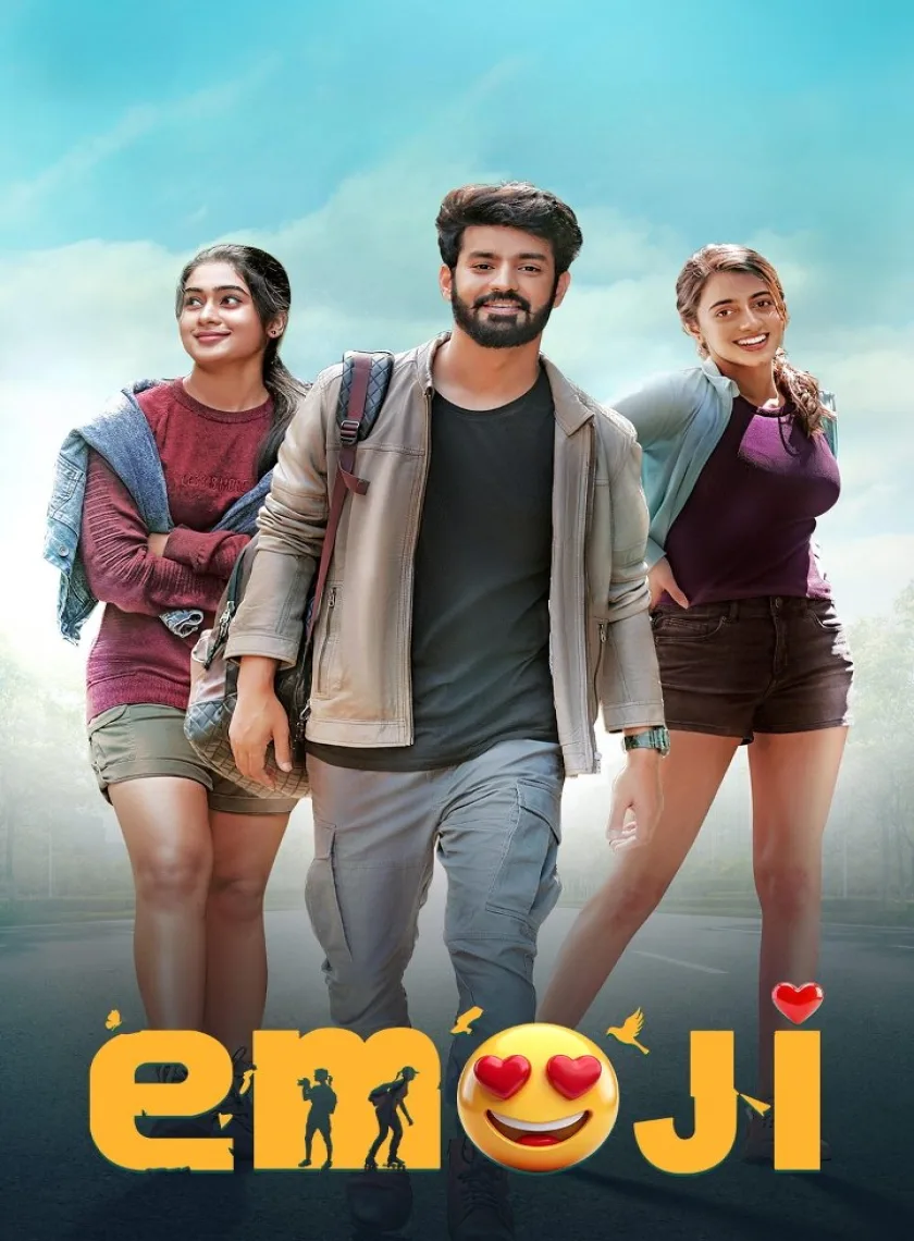 Emoji (2022) (Hindi + Telugu) Dual Audio South UnCut Movie HD ESub poster