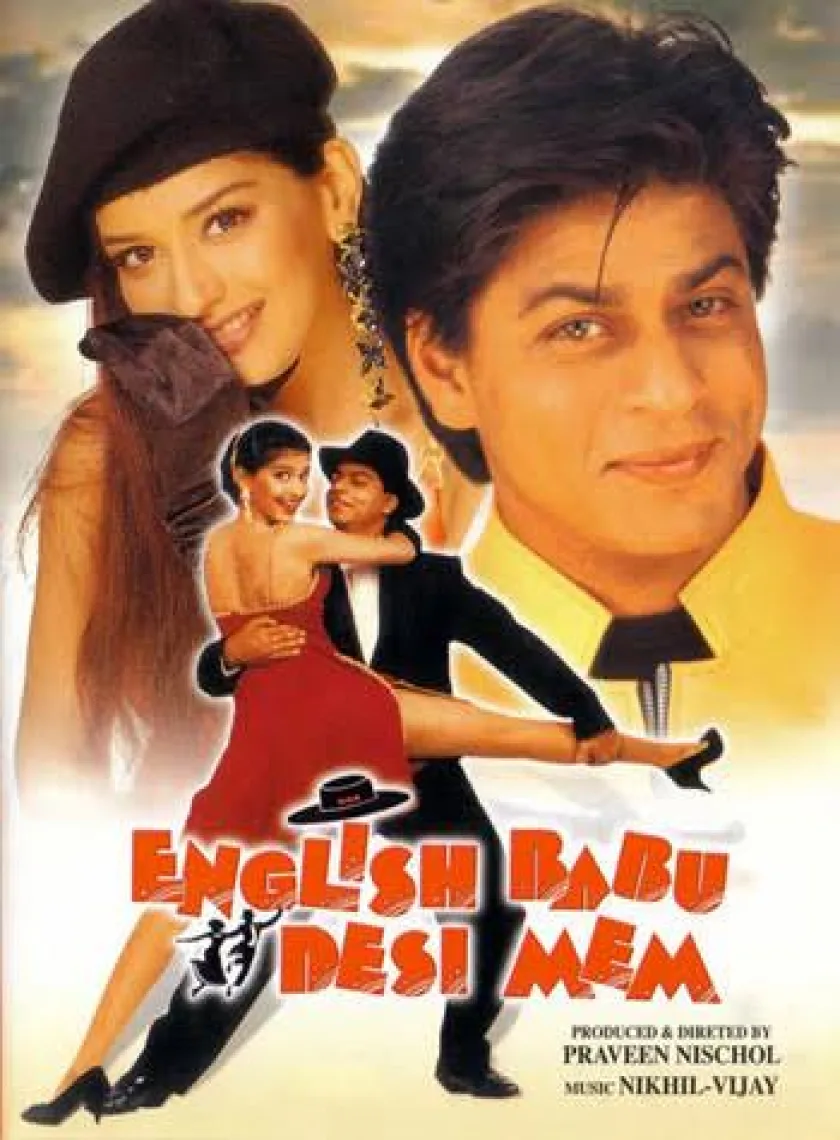 English Babu Desi Mem (1996) Bollywood Hindi Full Movie HD ESub poster