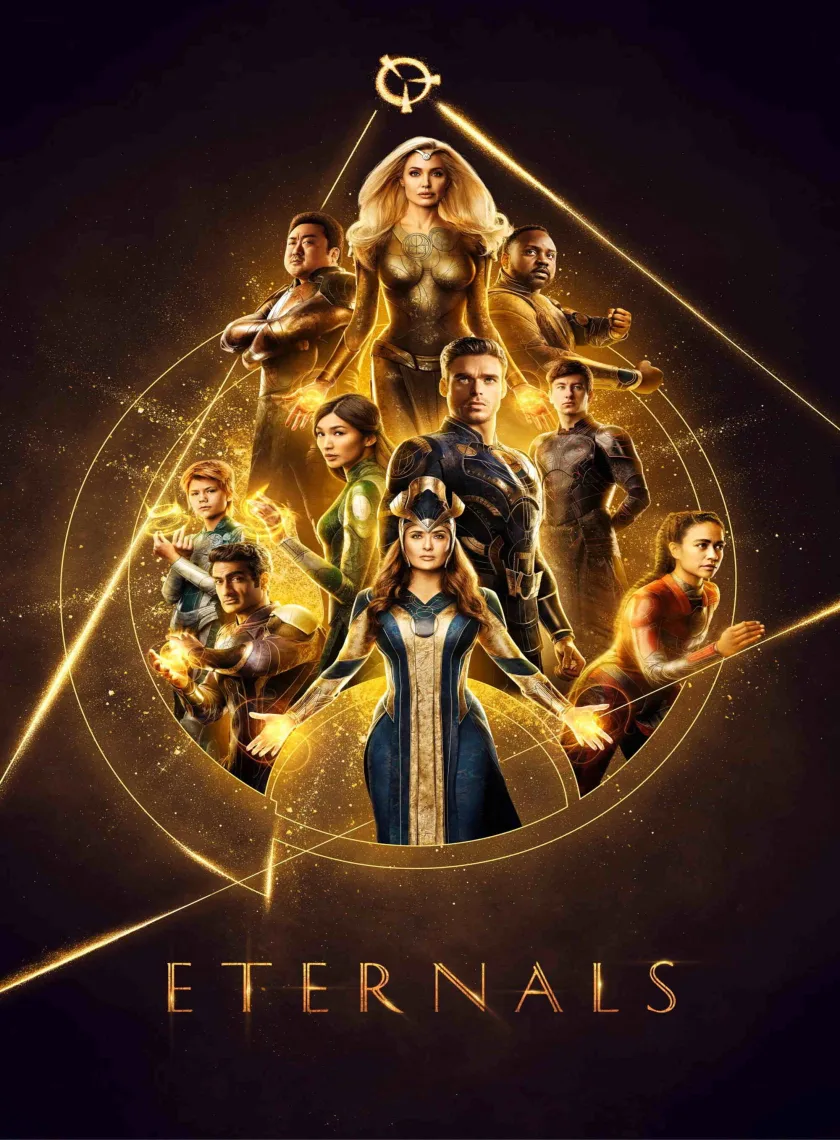 Eternals (2021) (Hindi + English) Dual Audio MCU Hollywood Movie BluRay HD ESub poster