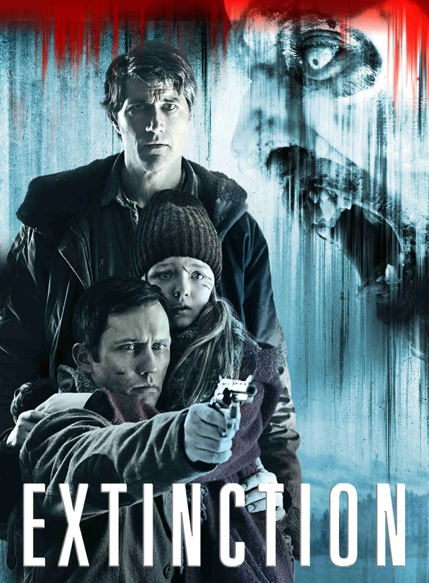 Extinction (2015) (Hindi + English) Dual Audio Hollywood Movie BluRay HD ESub poster