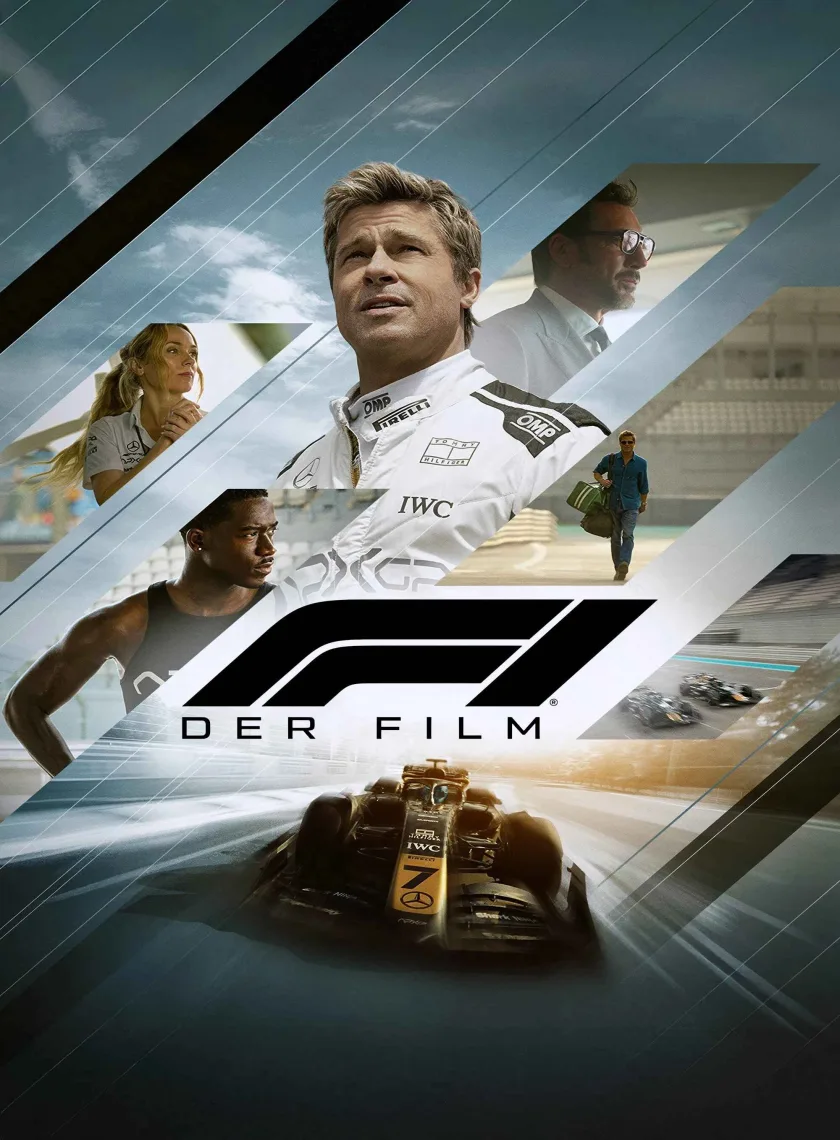 F1 - The Movie (2025) (Hindi + English) Dual Audio Hollywood Movie HD ESub poster