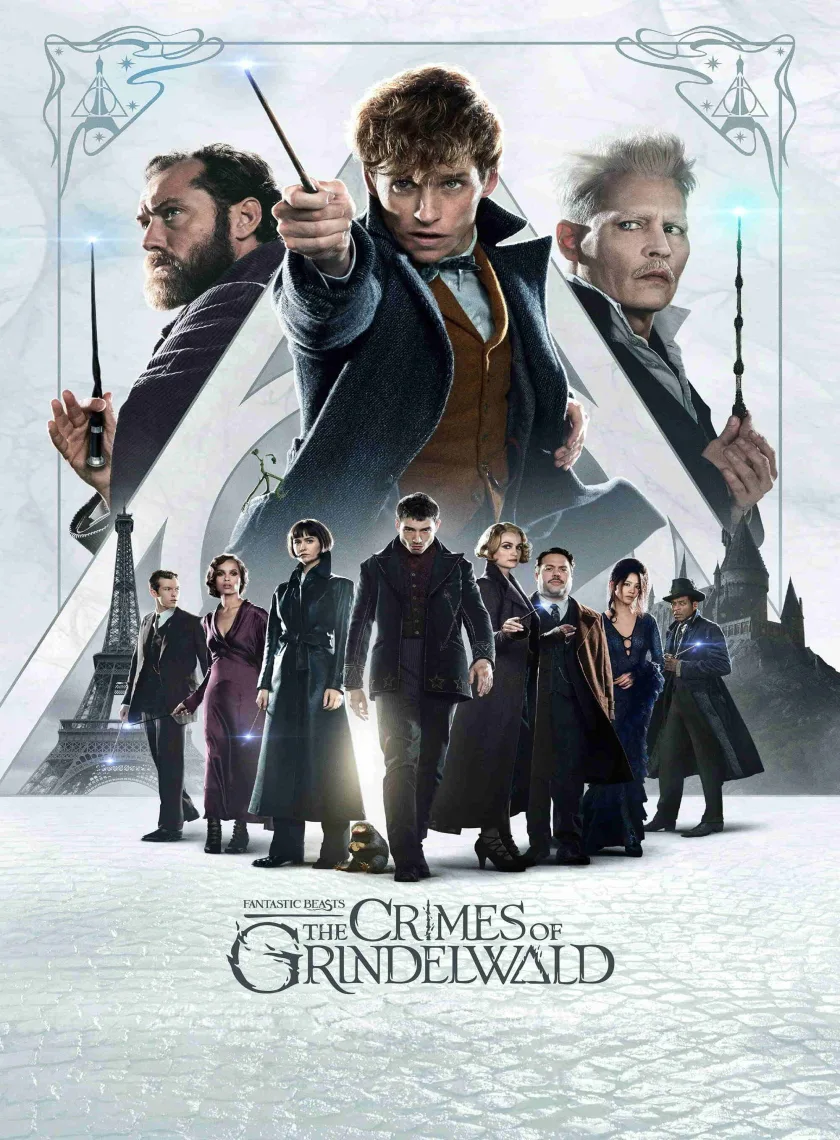 Fantastic Beasts - The Crimes of Grindelwald (2018) (Hindi + English) Dual Audio Hollywood Movie BluRay HD ESub poster