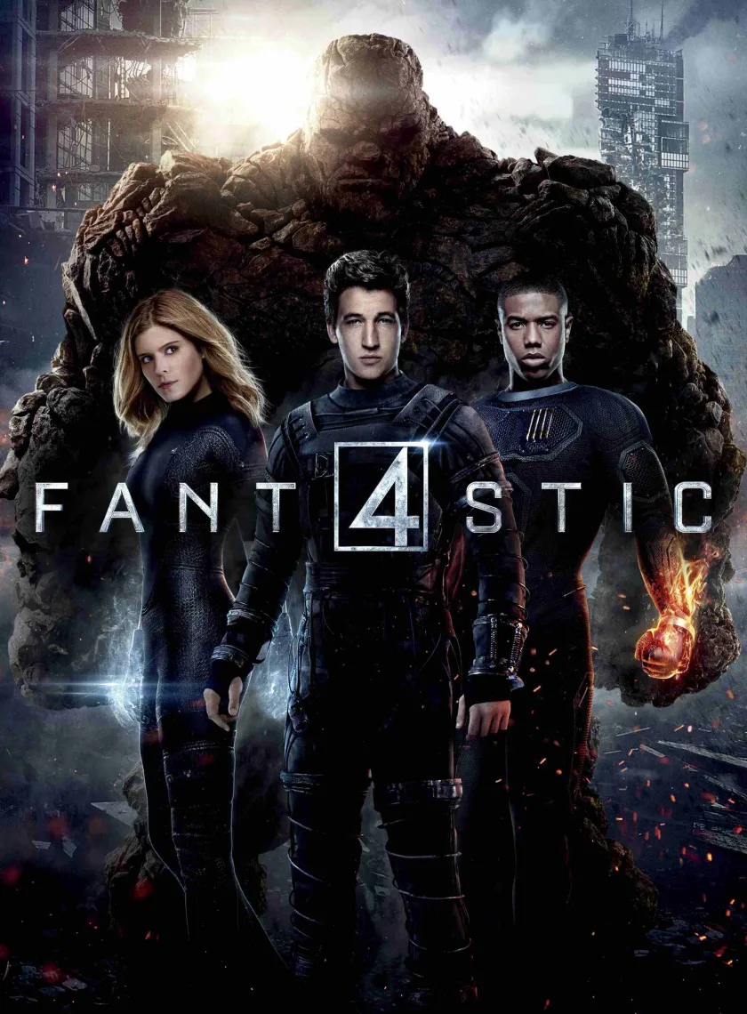 Fantastic Four (2015) (Hindi + English) Dual Audio Hollywood Movie BluRay HD ESub poster