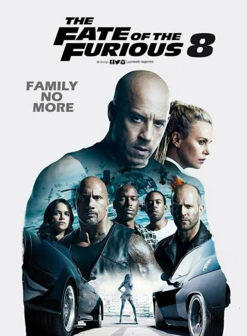 Fast And Furious 8 (2017) Hollywood Hindi Full Movie HD poster