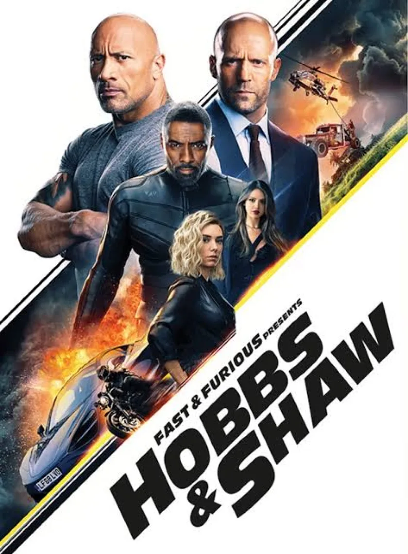 Fast and Furious Presents Hobbs and Shaw (2019) Hollywood Hindi Dubbed Full Movie HD poster