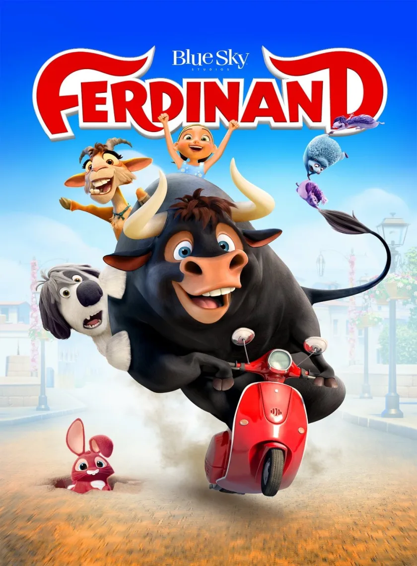 Ferdinand (2017) (Hindi + English) Dual Audio Animated Movie BluRay HD ESub poster