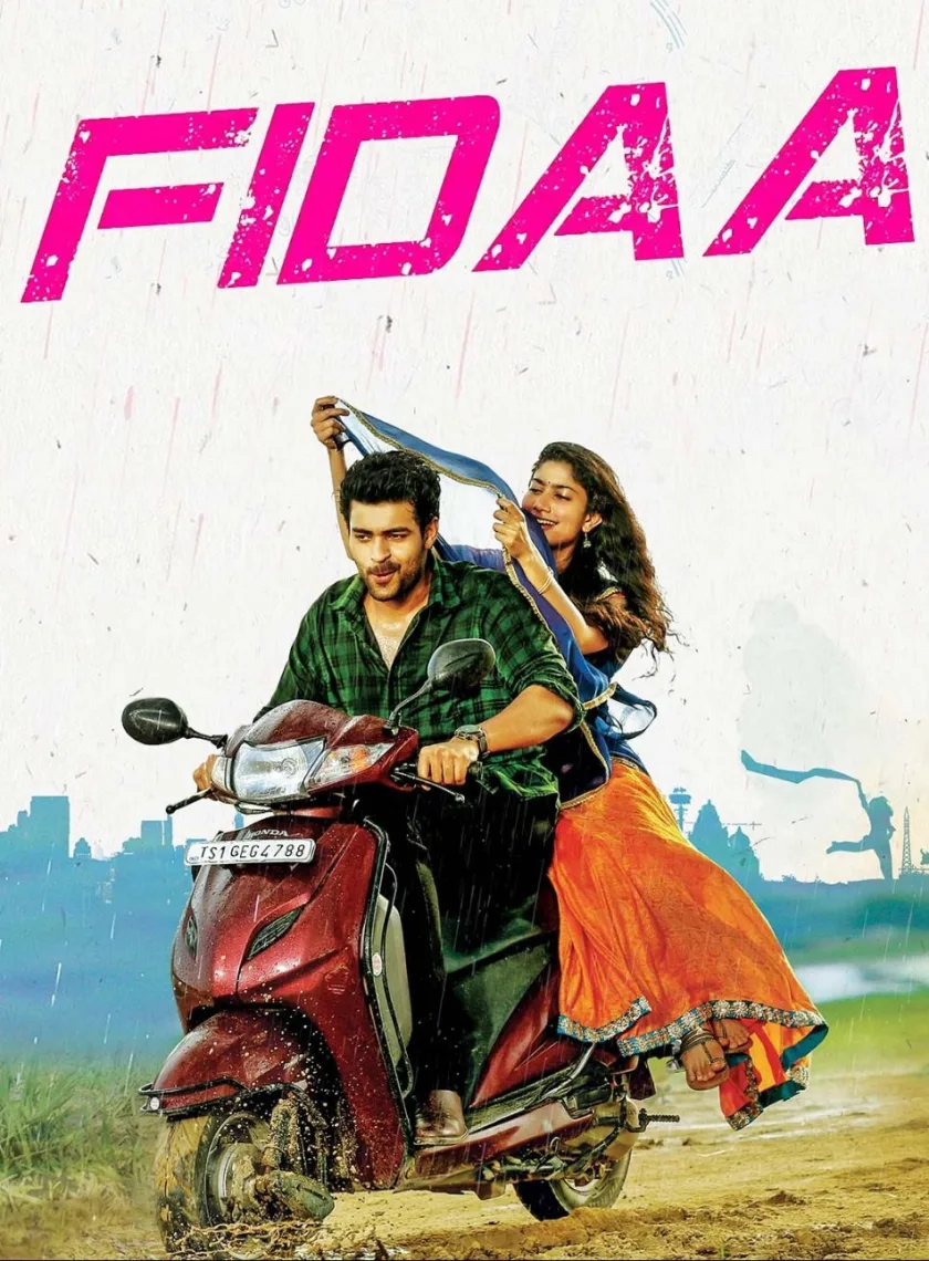 Fidaa (2017) (Hindi + Telugu) Dual Audio UnCut Movie HD ESub poster