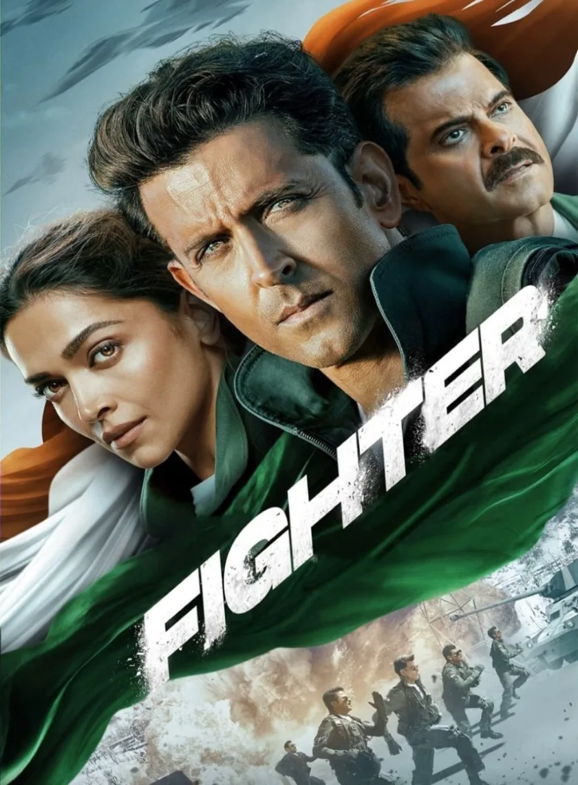 Fighter (2024) Bollywood Hindi Full Movie HD ESub poster