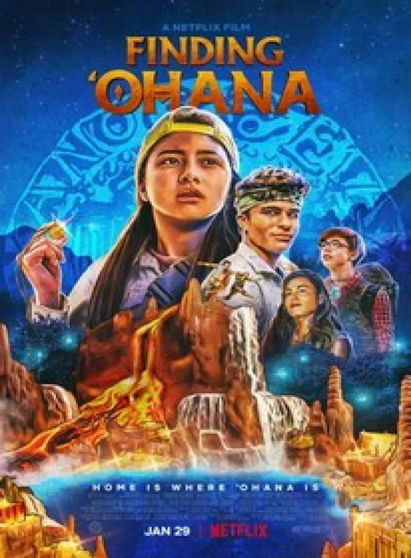 Finding  Ohana (2021) Hollywood Hindi Full Movie HD poster