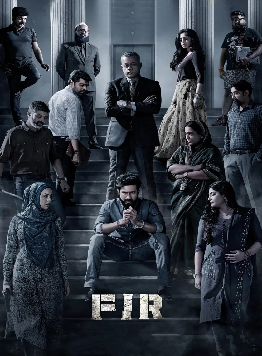 FIR (2022) (Hindi + Tamil) Dual Audio UnCut South Movie HD ESub poster