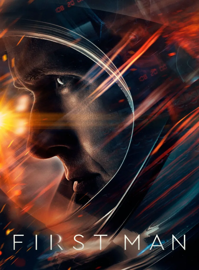 First Man (2018) (Hindi + English) Dual Audio Hollywood Movie BluRay HD ESub poster
