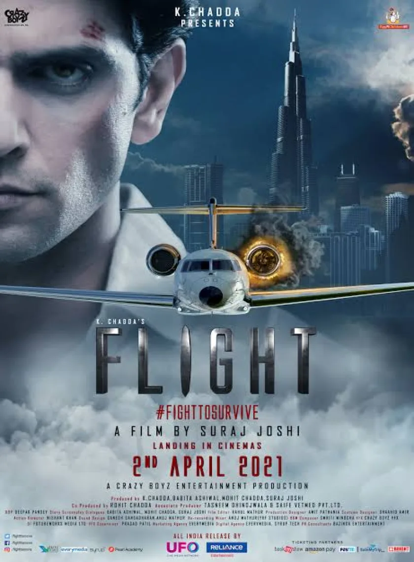 Flight (2021) Bollywood Hindi Full Movie HD ESub poster