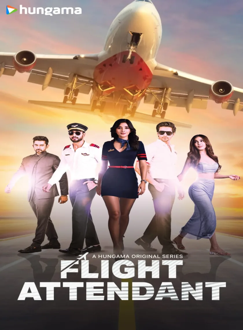 Flight Attendant S01 (2024) Hindi Completed Web Series HEVC ESub poster