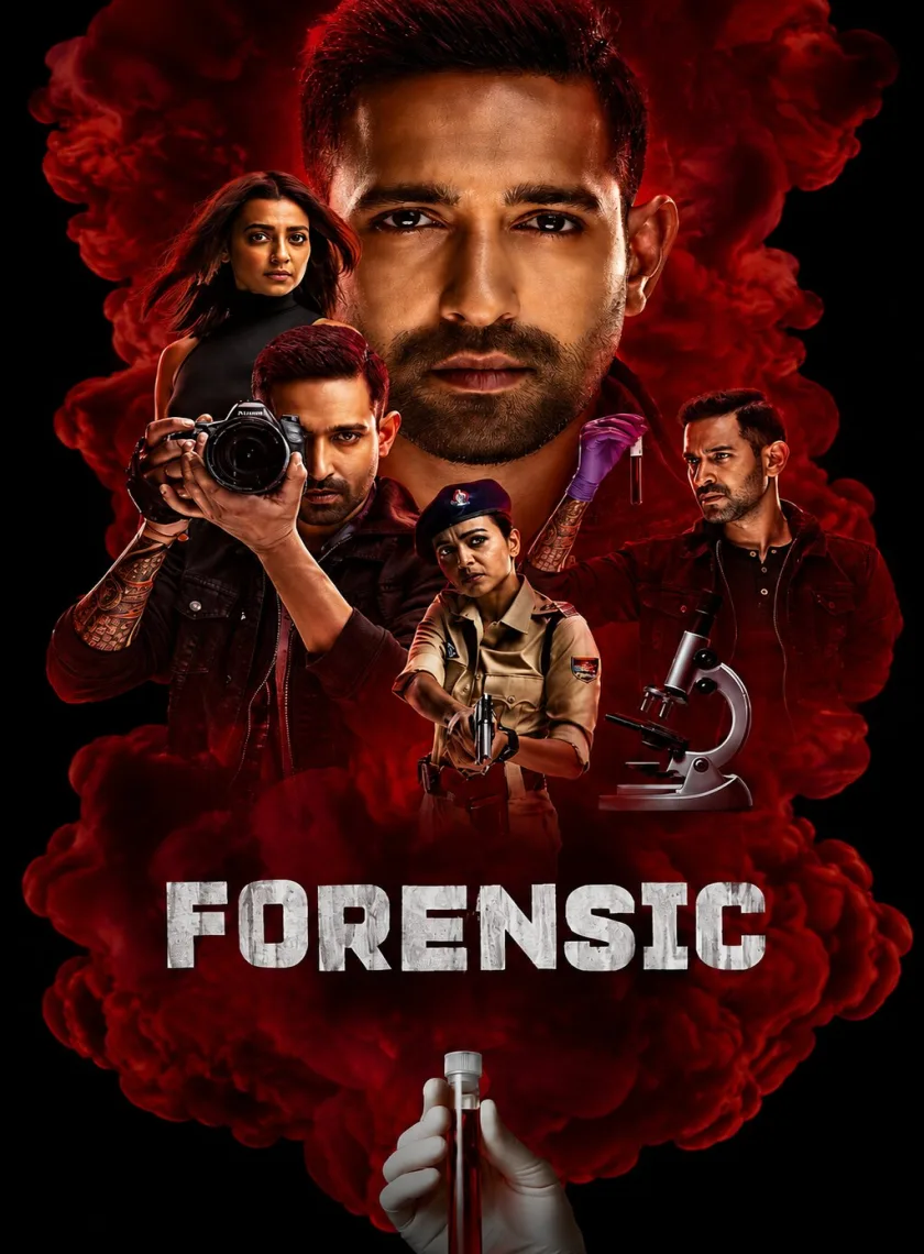 Forensic (2022) Bollywood Hindi Movie HD ESub poster