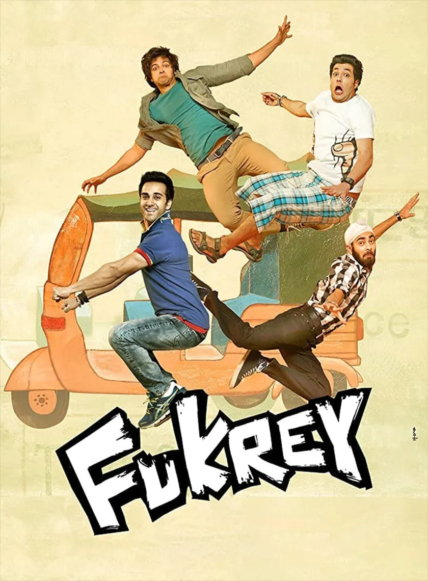 Fukrey (2013) Bollywood Hindi Movie BluRay HD ESub poster