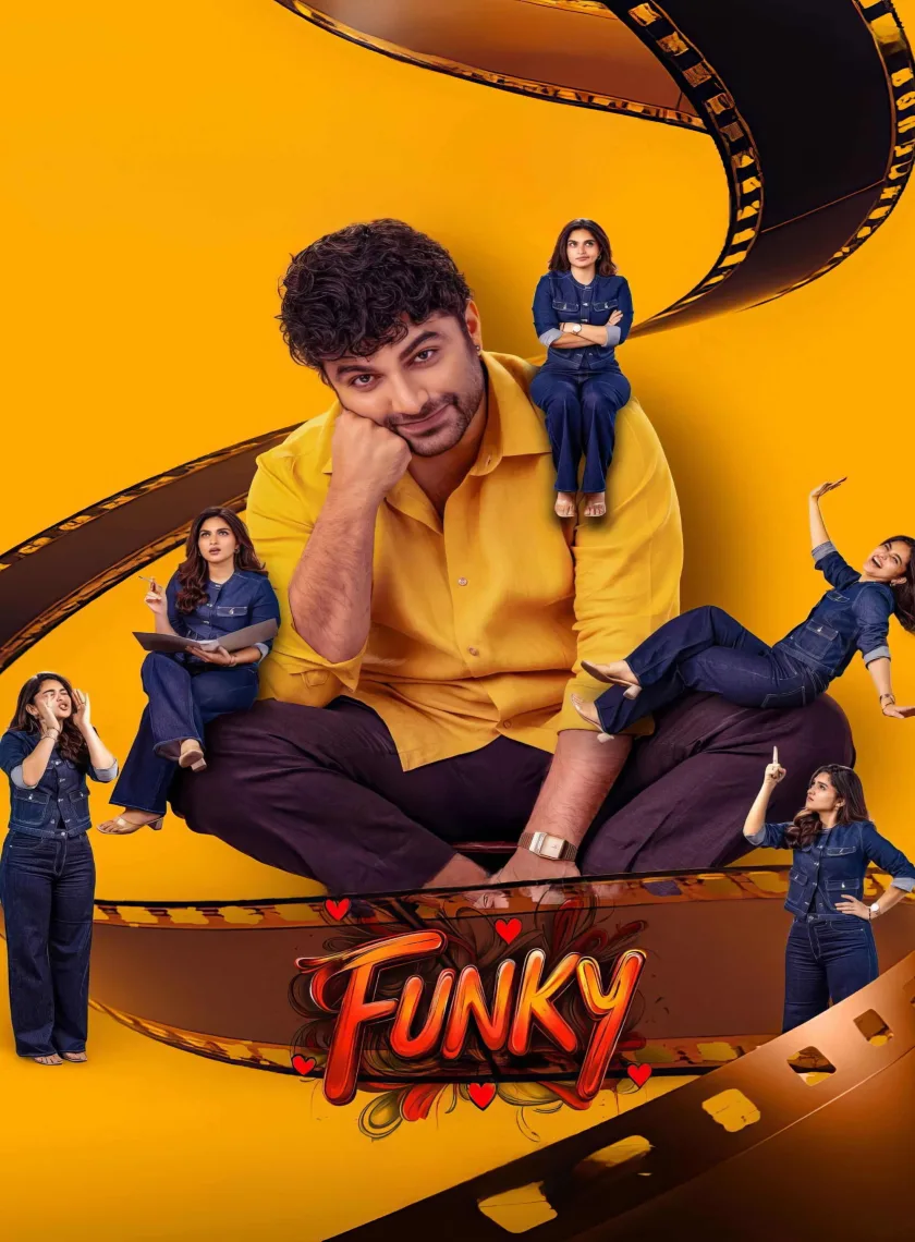 Funky (2026) (Hindi + Telugu) Dual Audio UnCut South Movie HD ESub poster