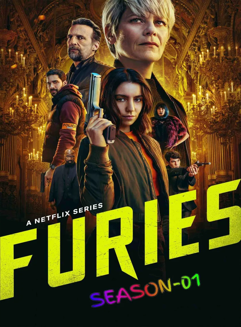 Furies S01 (2024) (Hindi + English) Dual Audio Completed Web Series HEVC ESub poster