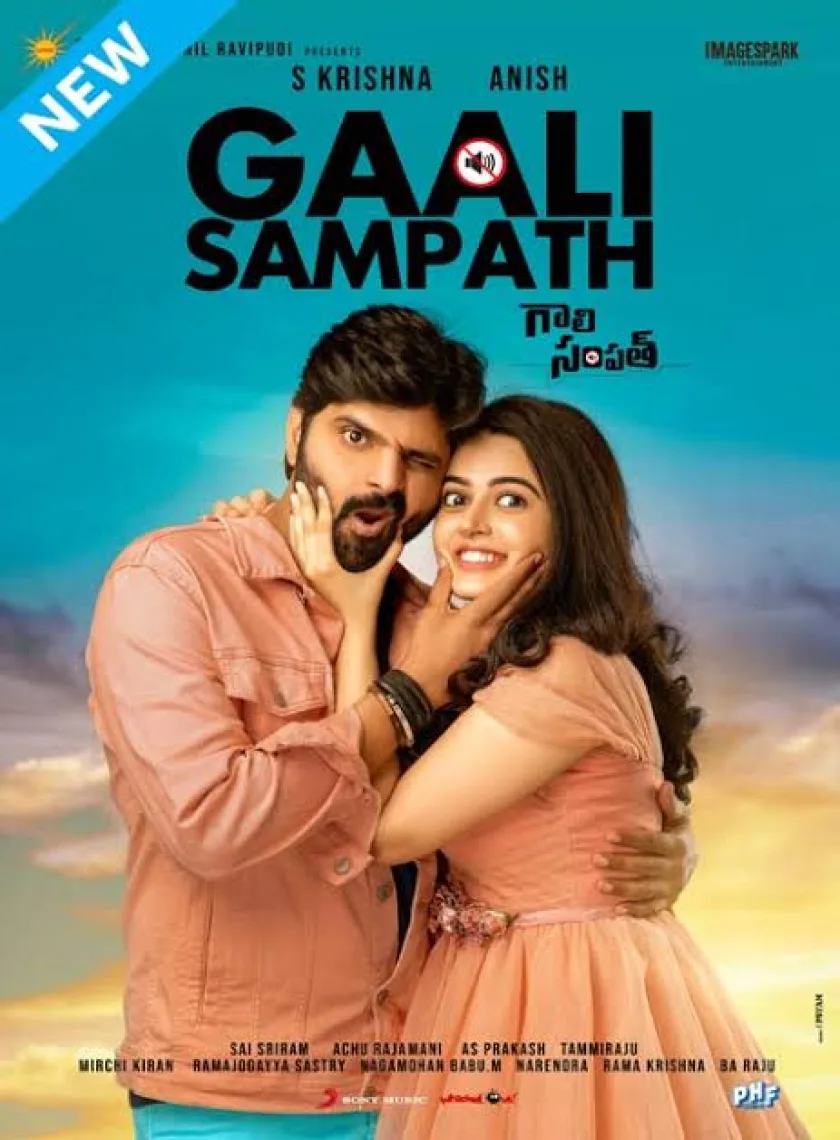 Gaali Sampath (2023) {Hindi + Telugu) Dual Audio Full Movie UnCut HD ESub poster