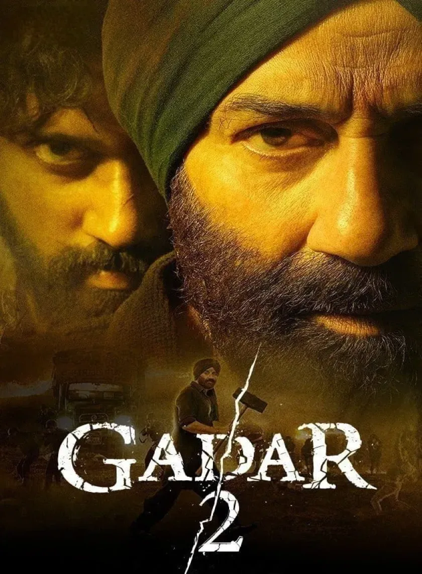 Gadar 2 (2023) Bollywood Hindi Movie HD ESub poster