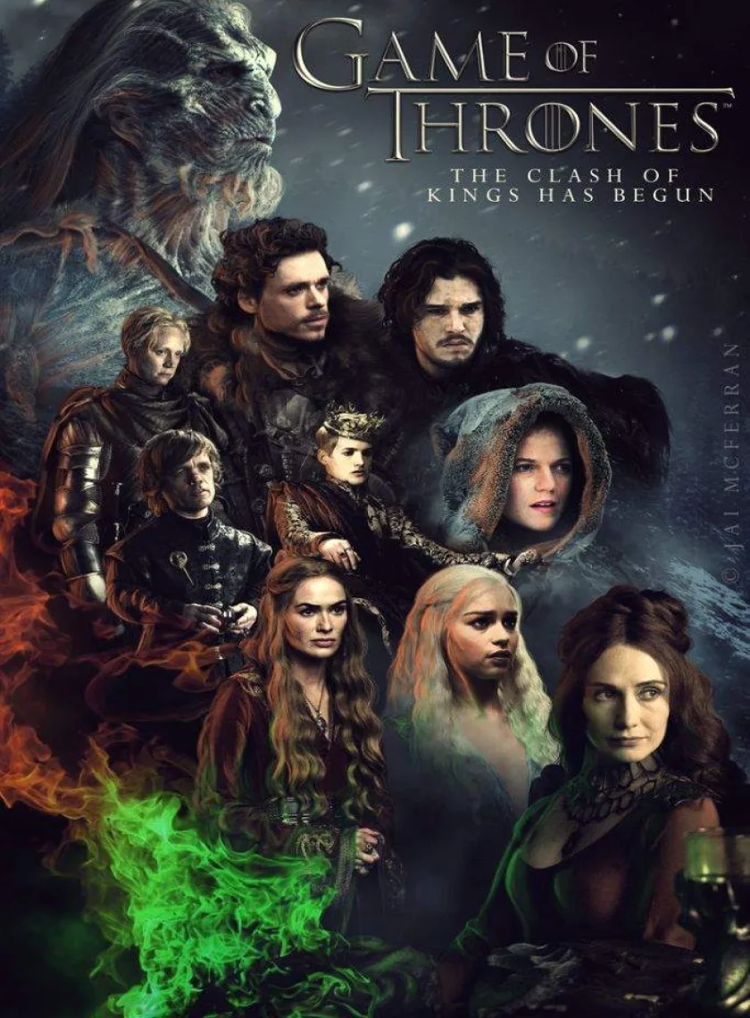 Game of Thrones S4 (2014) {Hindi +English} Dual Audio Completed Web Series HEVC BluRay ESub poster