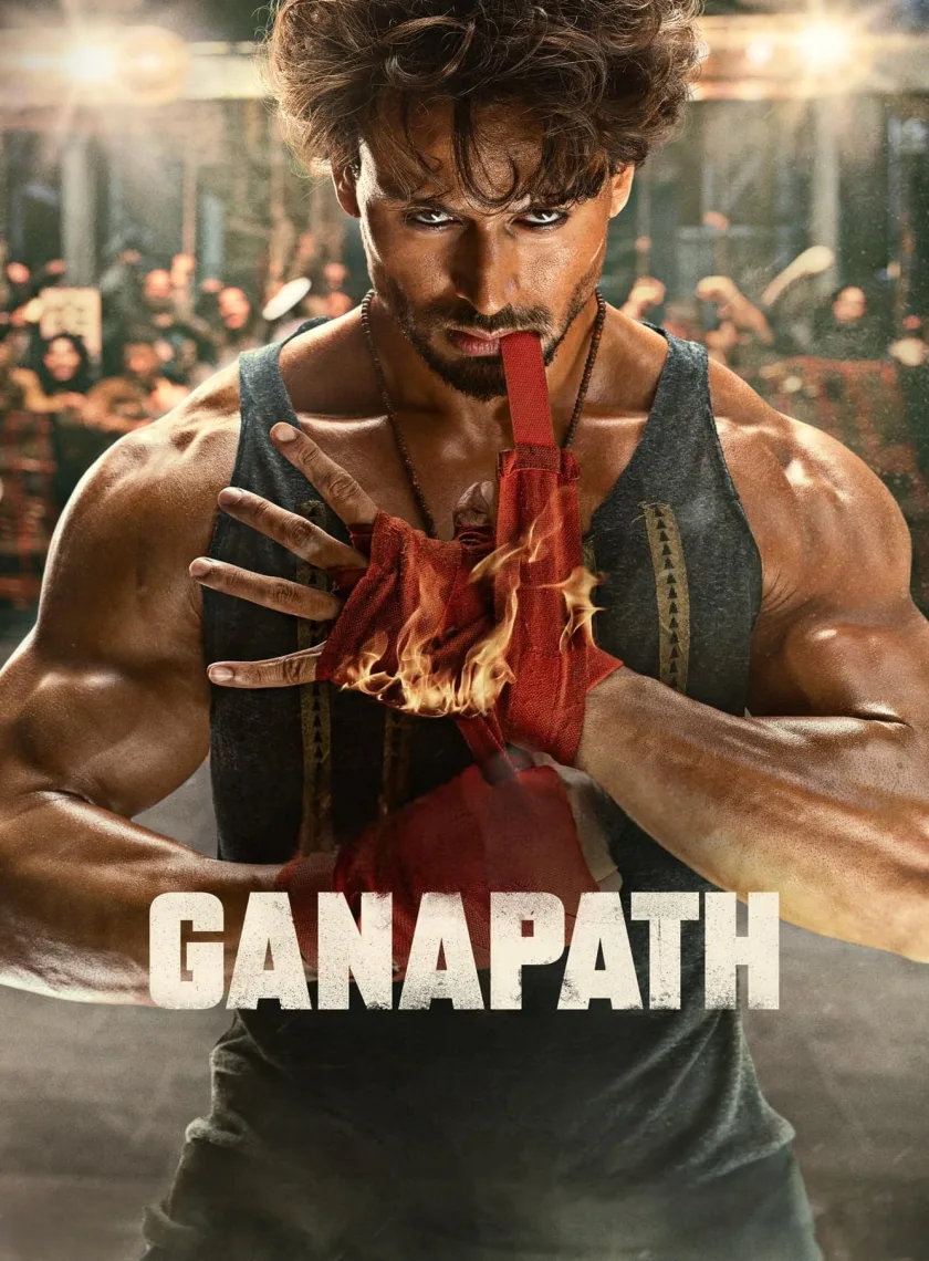 Ganapath (2024) Bollywood Hindi Movie HDTV poster