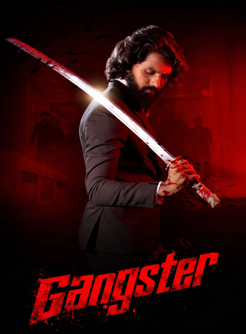 Gangster (2024) (Hindi + Telugu) Dual Audio UnCut South Movie HD ESub poster