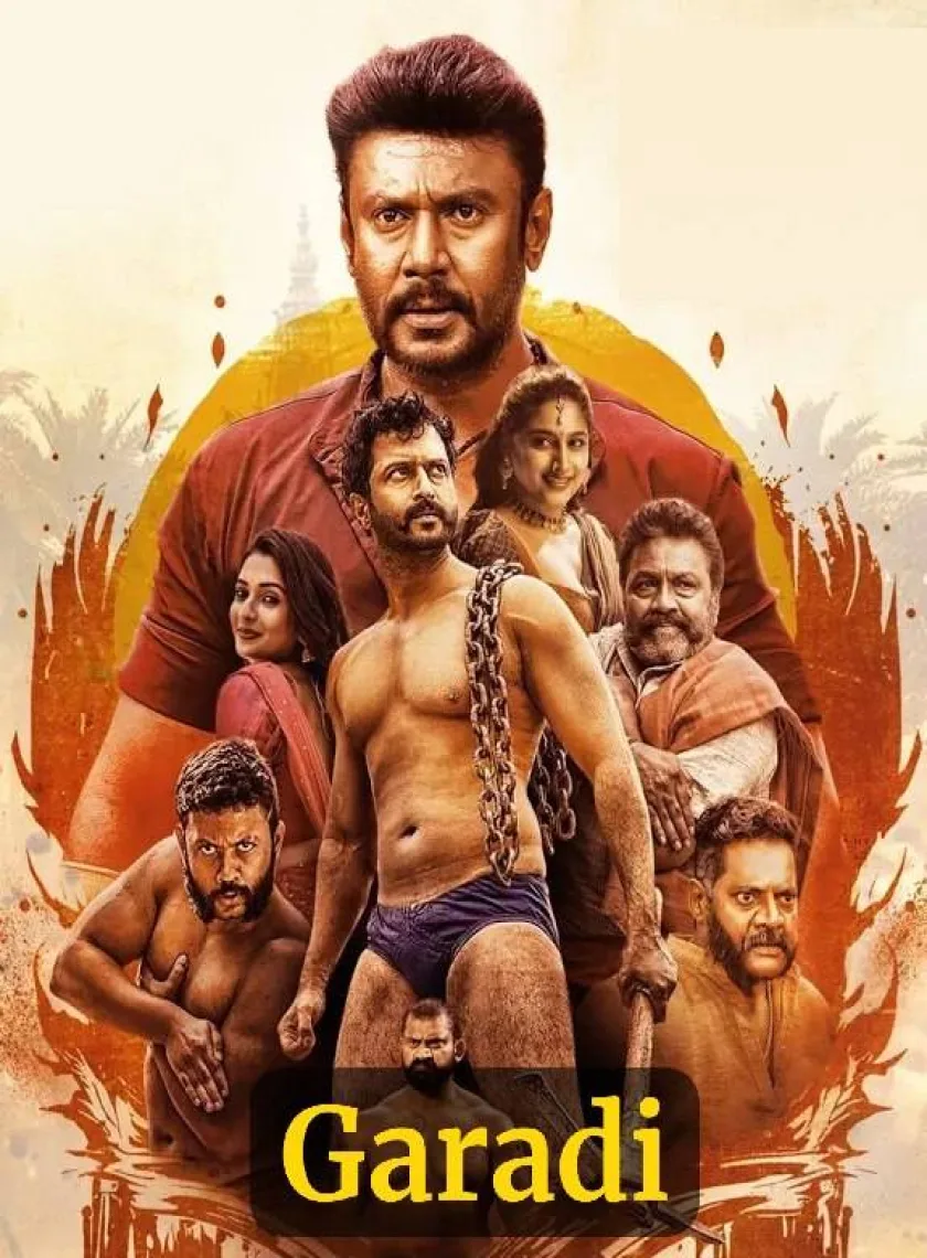 Garadi (2023) (Hindi + Kannada) Dual Audio UnCut South Movie HD ESub poster