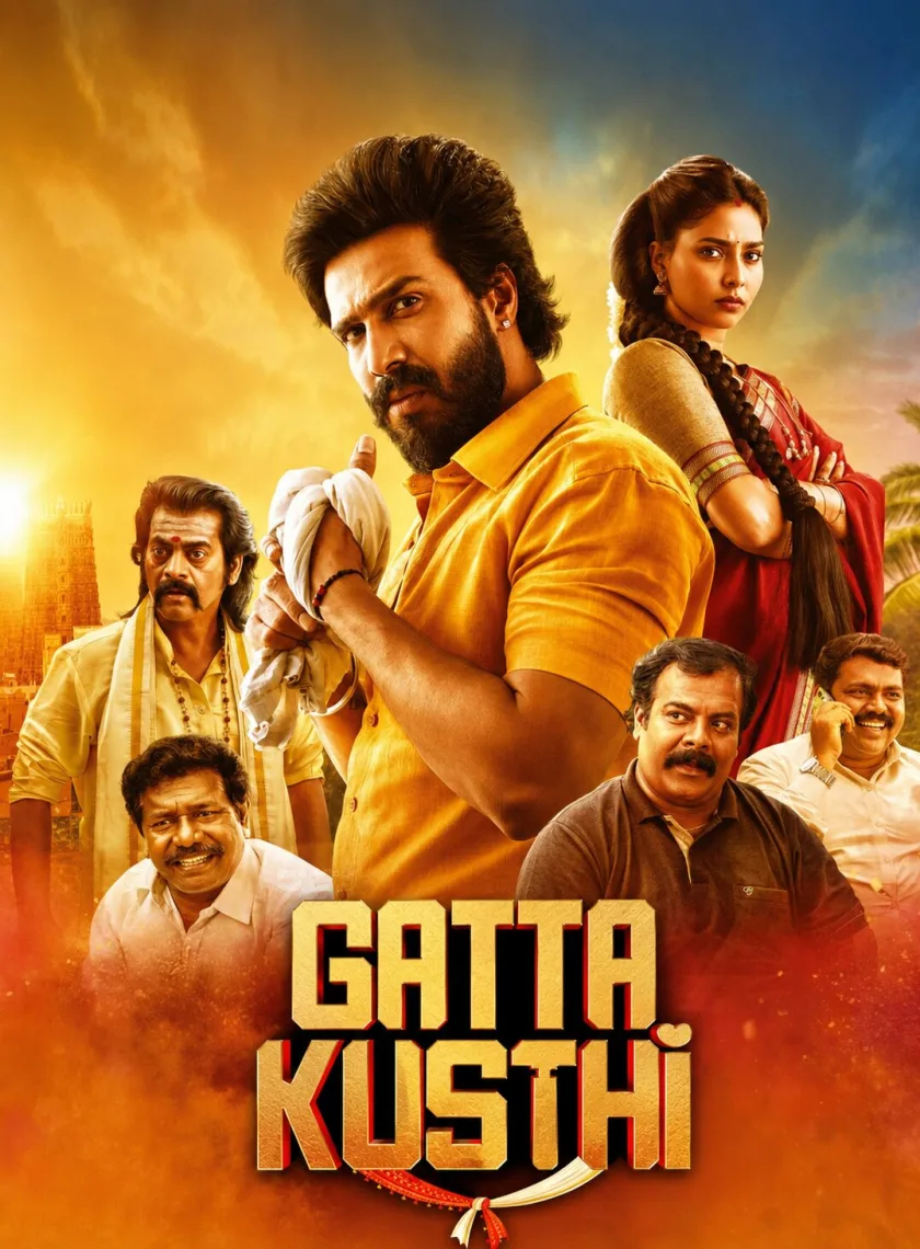 Gatta Kusthi (2022) (Hindi + Tamil) Dual Audio UnCut South Movie HD ESub poster
