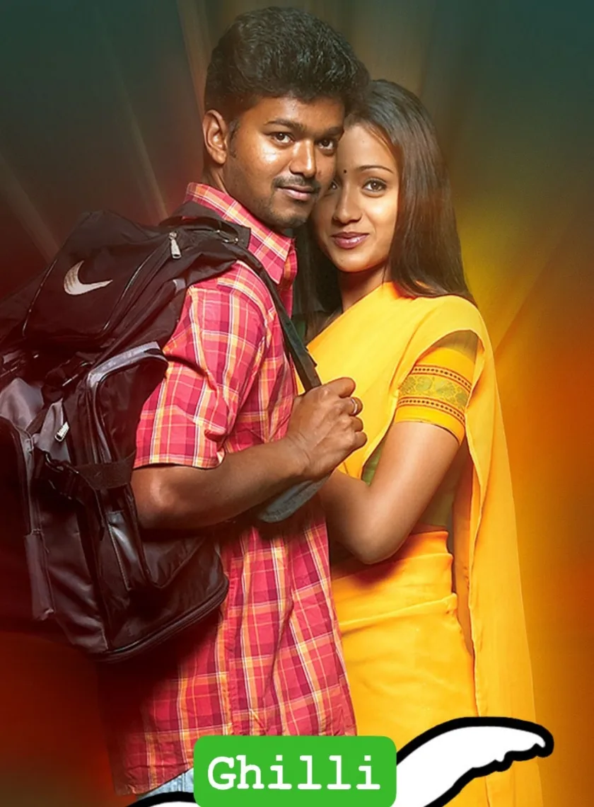 Ghilli (Keertimaan) (2004) {Hindi + Tamil} Dual Audio UnCut Movie HD poster