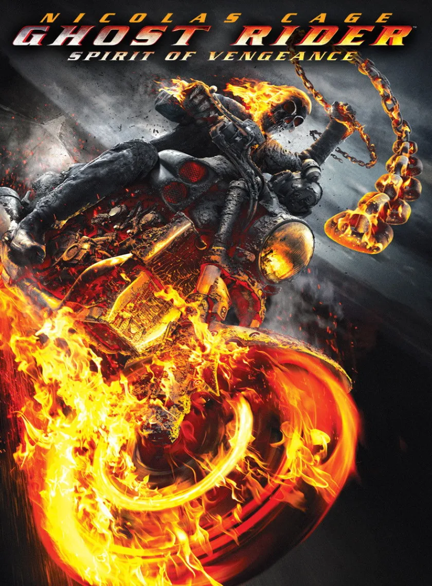 Ghost Rider - Spirit of Vengeance (2011) (Hindi + English) Dual Audio Hollywood Movie BluRay HD ESub poster