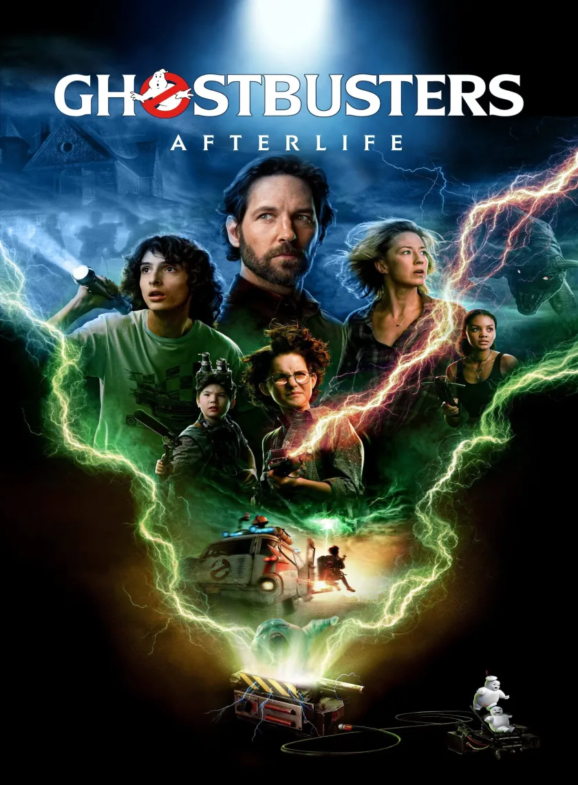 Ghostbusters - Afterlife (2021) (Hindi + English) Dual Audio Hollywood Movie BluRay HD ESub poster