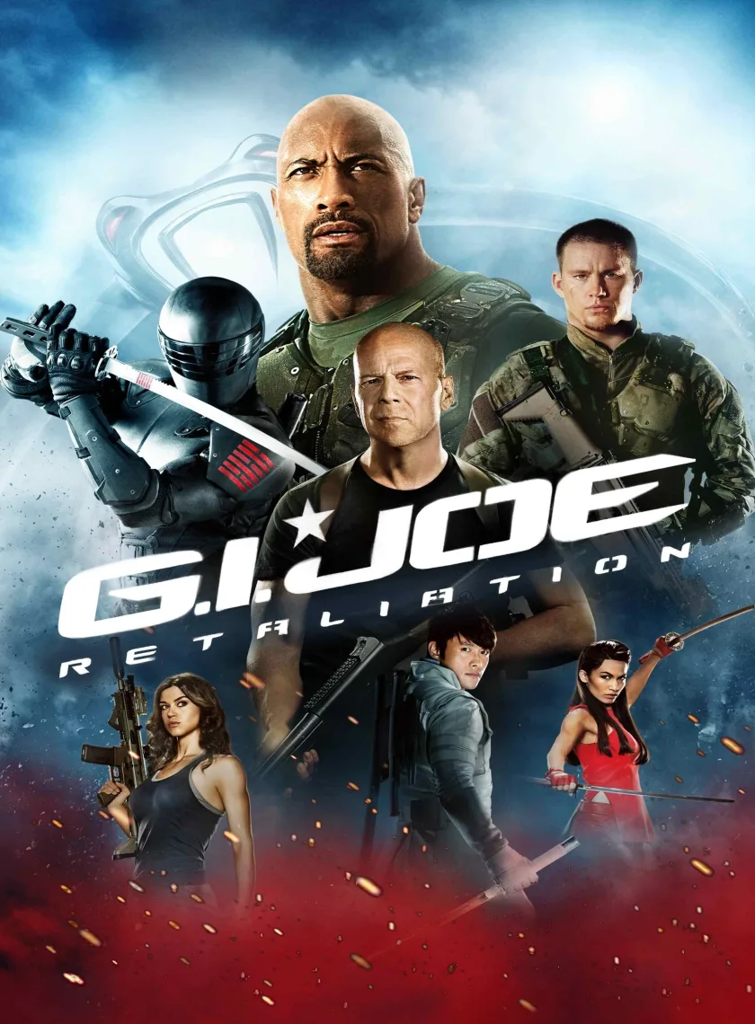 G.I. Joe - Retaliation (2013) (Hindi + English) Dual Audio Hollywood Movie BluRay HD ESub poster