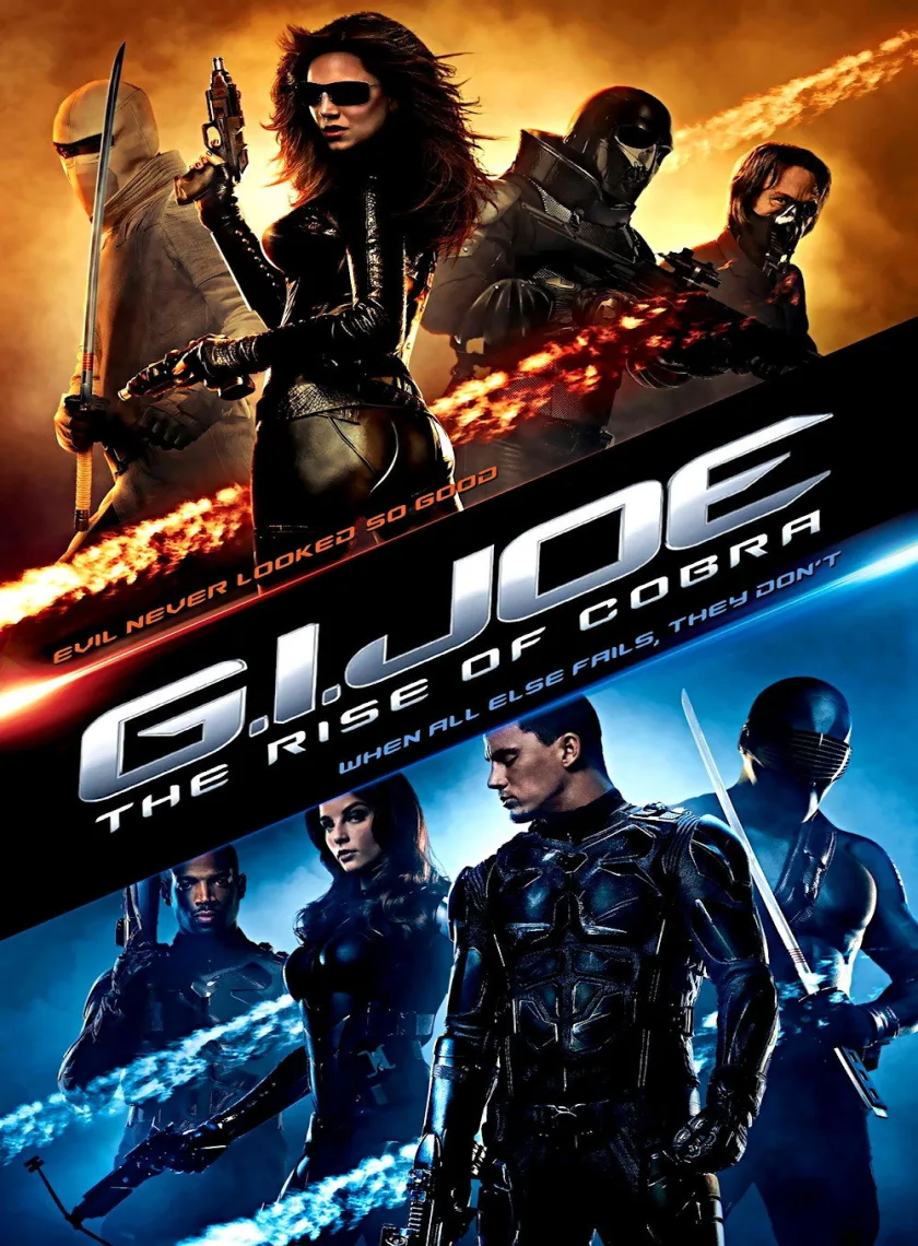 G.I. Joe - The Rise of Cobra (2009) (Hindi + English) Dual Audio Hollywood Movie BluRay HD ESub poster