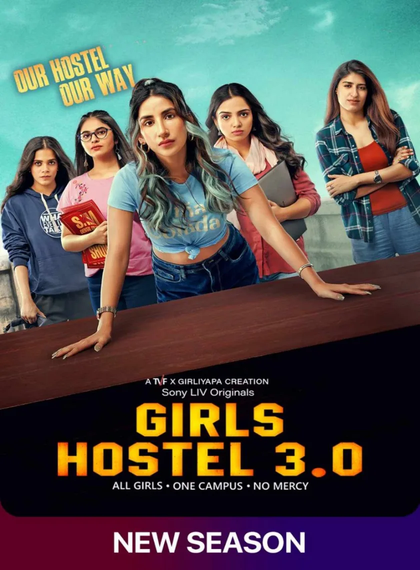 Girls Hostel S3 (2022) Hindi Completed Web Series HEVC ESub poster