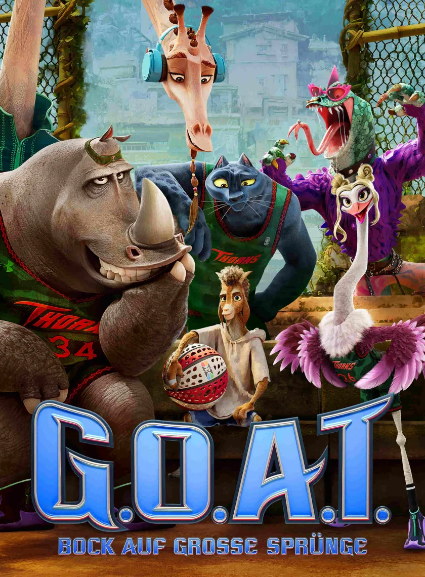 GOAT (2026) (Hindi + English) Dual Audio Animated Movie HD ESub poster
