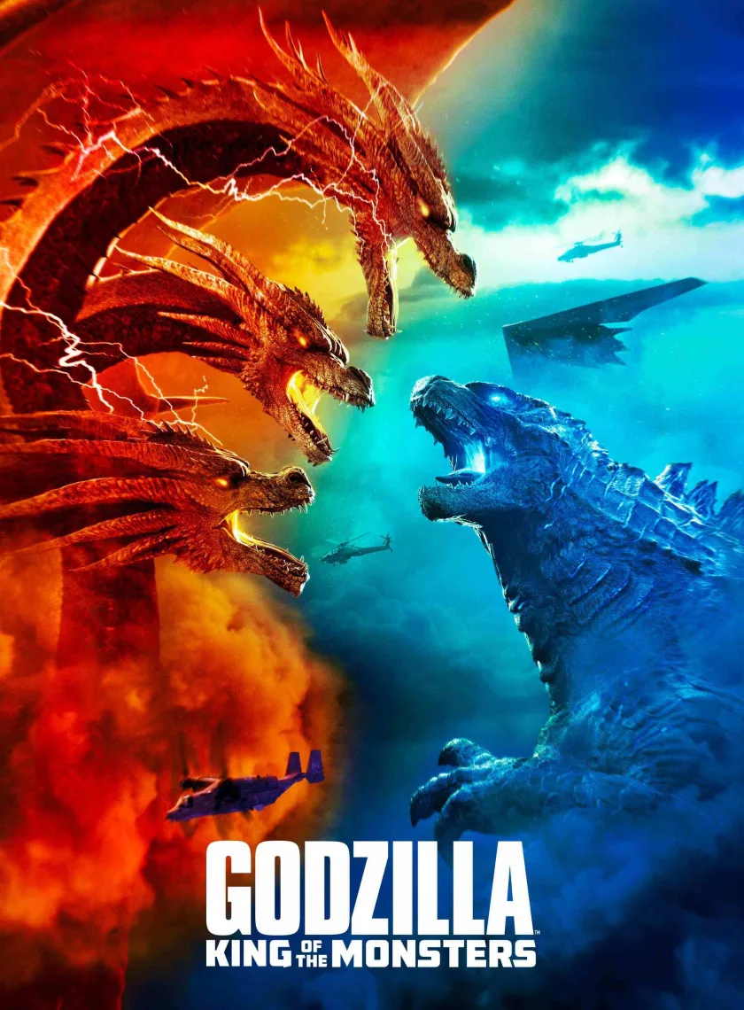 Godzilla - King of the Monsters (2019) (Hindi + English) Dual Audio Hollywood Movie BluRay HD ESub poster