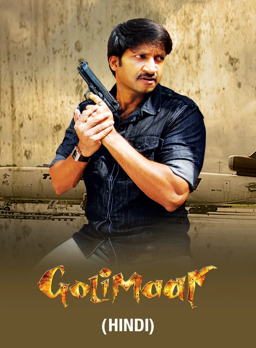 Golimaar (2010) (Hindi + Telugu) Dual Audio UnCut South Movie HD poster
