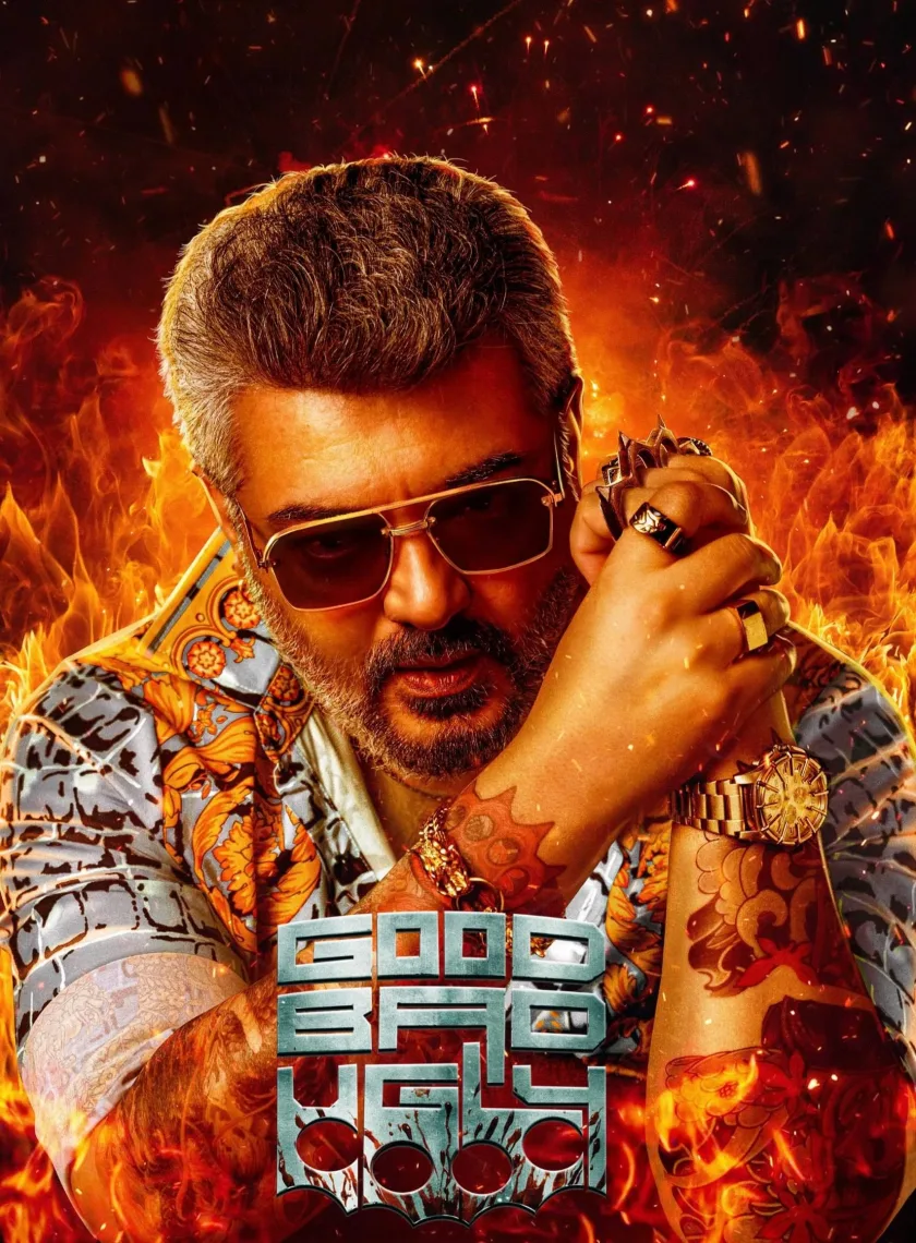 Good Bad Ugly (2025) (Hindi + Tamil) Dual Audio UnCut South Movie HD ESub poster