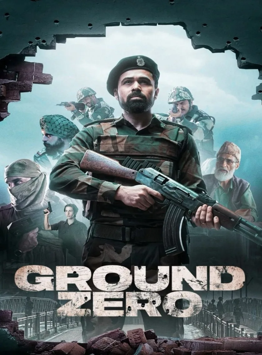Ground Zero (2025) Bollywood Hindi Movie HD ESub poster