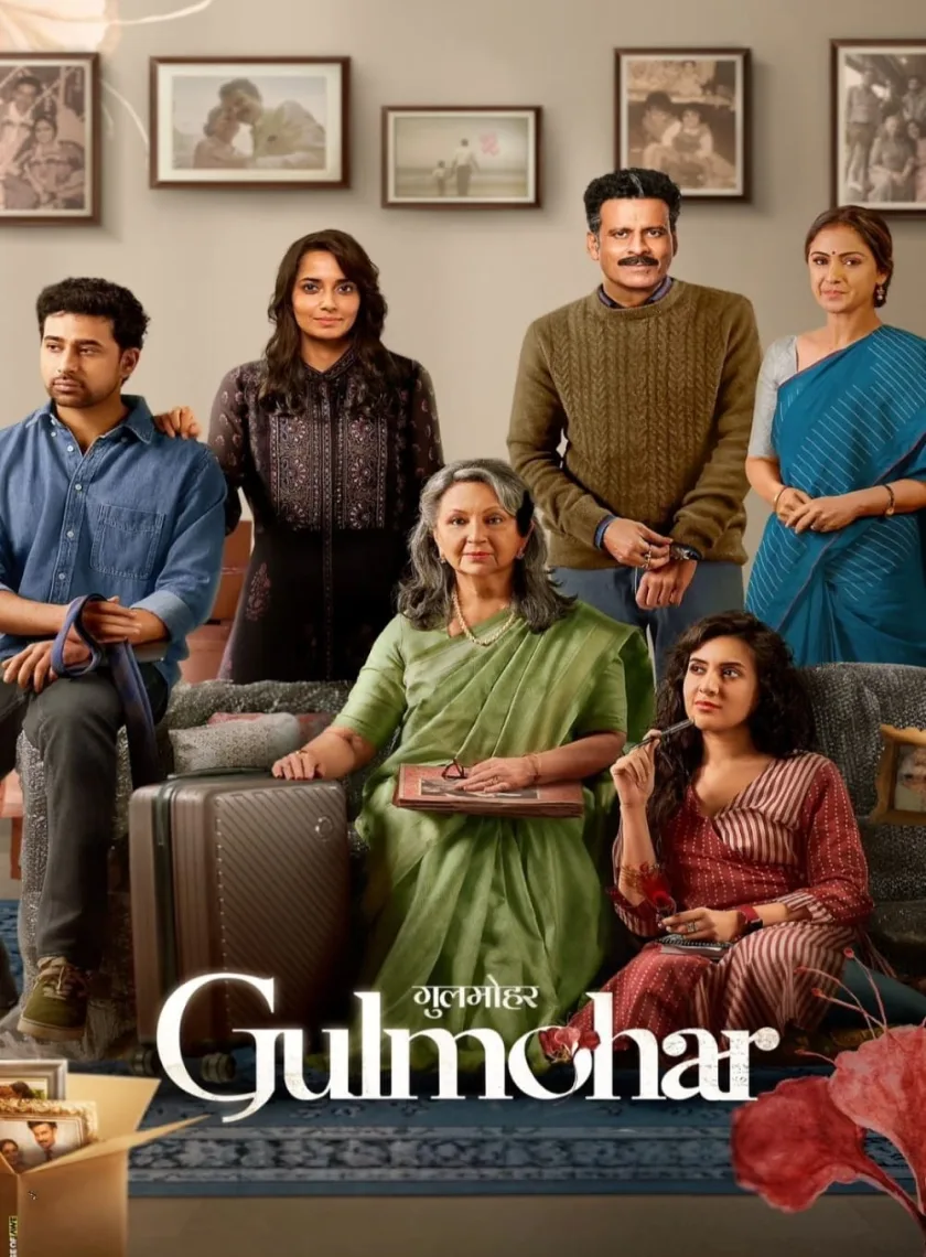Gulmohar (2023) Hindi Full Movie HD ESub poster